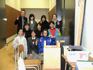 上演を終えて満足の笑顔